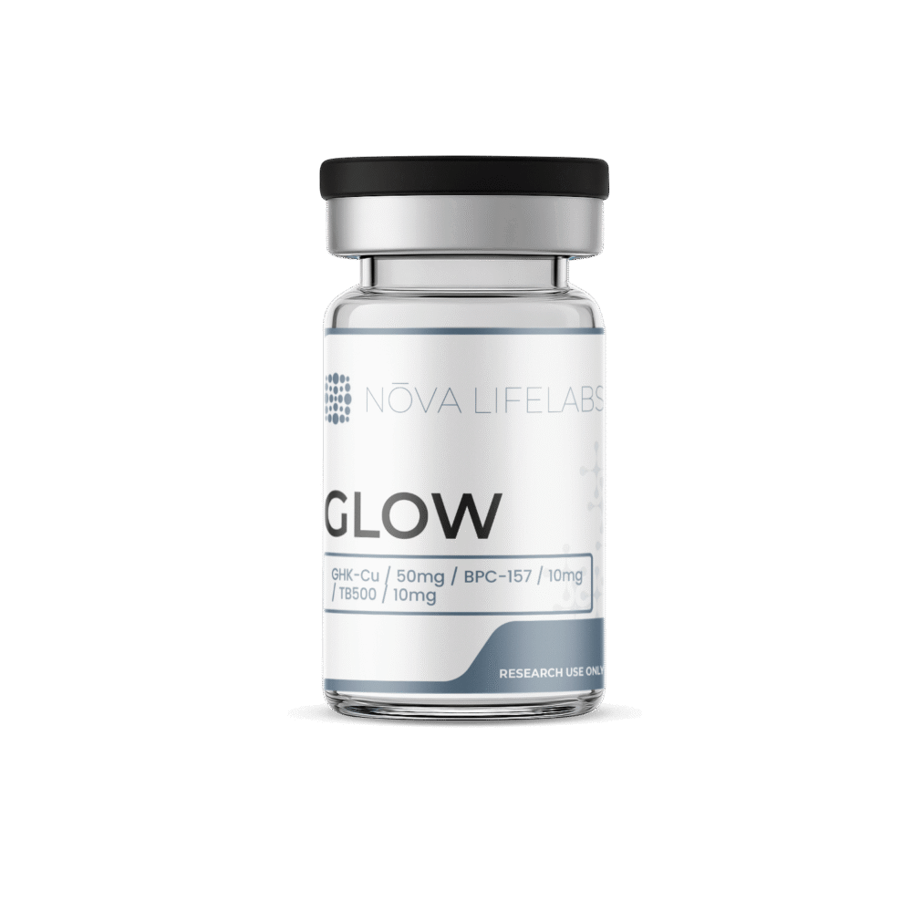 GLOW GHK-Cu (50mg) / BPC-157 (10mg) / TB500 (10mg)