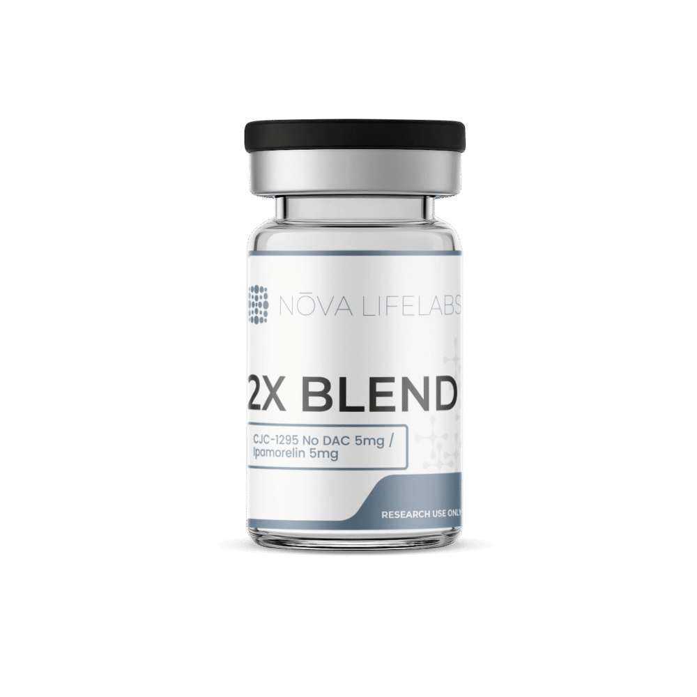 2X Blend CJC-1295 Without DAC (5mg) / Ipamorelin (5mg)