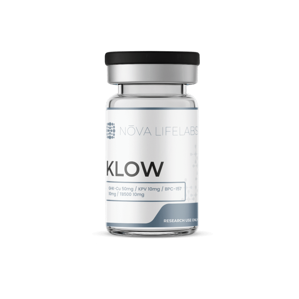 KLOW - GHK-Cu (50mg) / KPV (10mg) / BPC-157 (10mg) / TB500 (10mg)